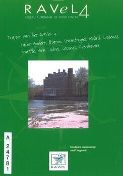 Traject van het RAVeL 4. Saint-Aybert, Blaton, Strambruges, Beloeil, ladeuze, Maffle, Ath, Isières, Lessines, Overboelare